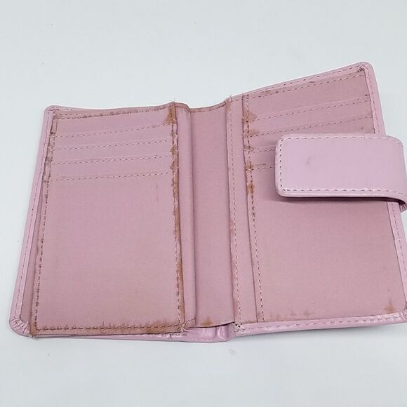 Fossil Pink Genuine Leather Wallet - Picture 5 of 6